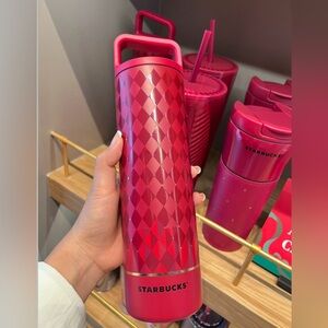 Starbucks Holiday 2025 MiiR Handle Lid Bottle